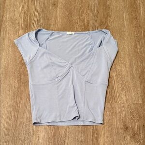 Garage Blue Corset Top